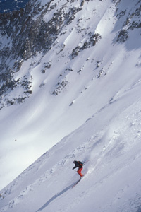 Skiing in the San Juan Mountains of Colorado